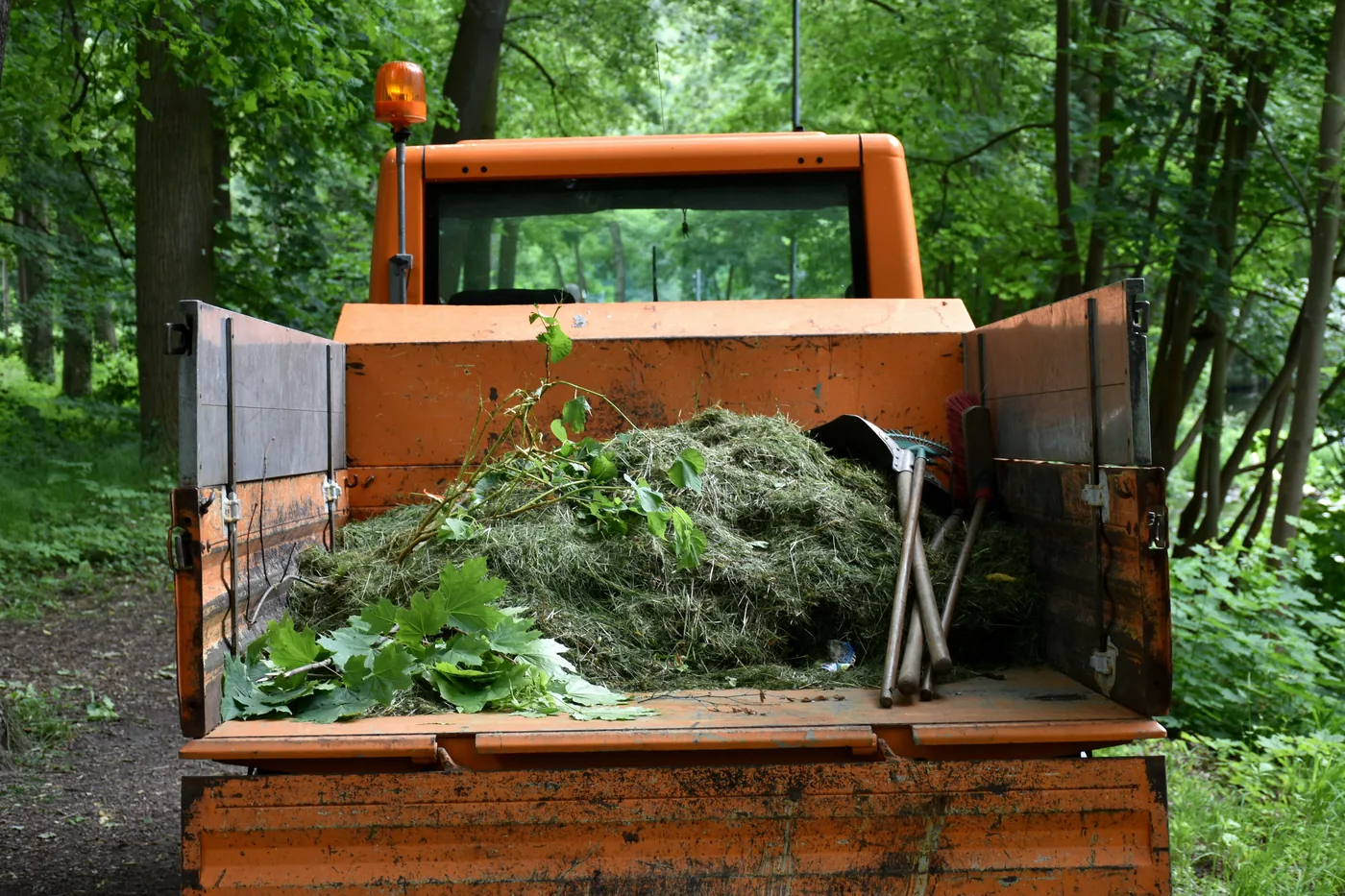 Green waste removal service